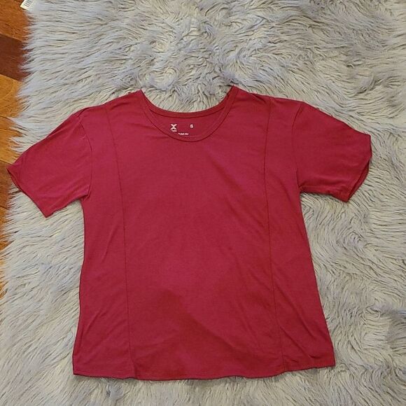 Xersion womens‎ red quick dri tshirt with gathered back size small - Picture 1 of 6